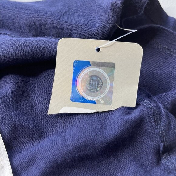 ProEdge West Virginia University Tshirt Womens Medium Blue Yellow WVU New - Picture 10 of 10